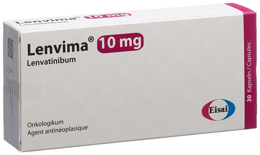 LENVIMA caps 10 mg blist 30 pce, image principale
