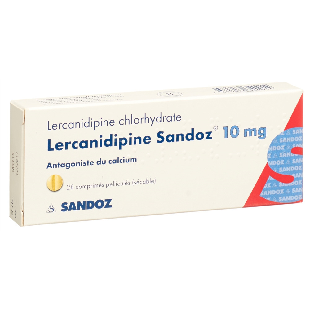 LERCANIDIPINE Sandoz 10 mg, Bild 2 von 2