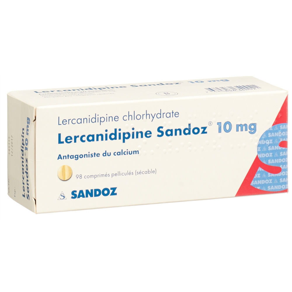 LERCANIDIPINE Sandoz 10 mg, Bild 2 von 2