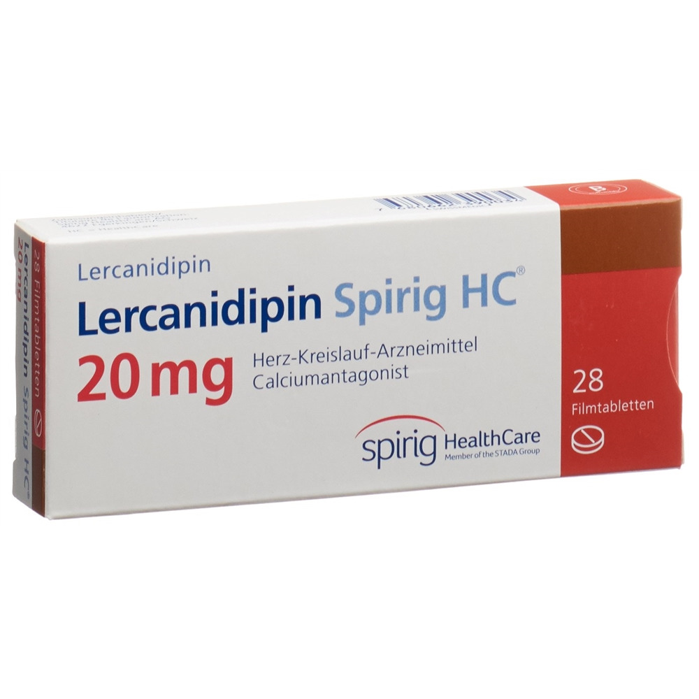 LERCANIDIPINE Spirig HC 20 mg, image principale