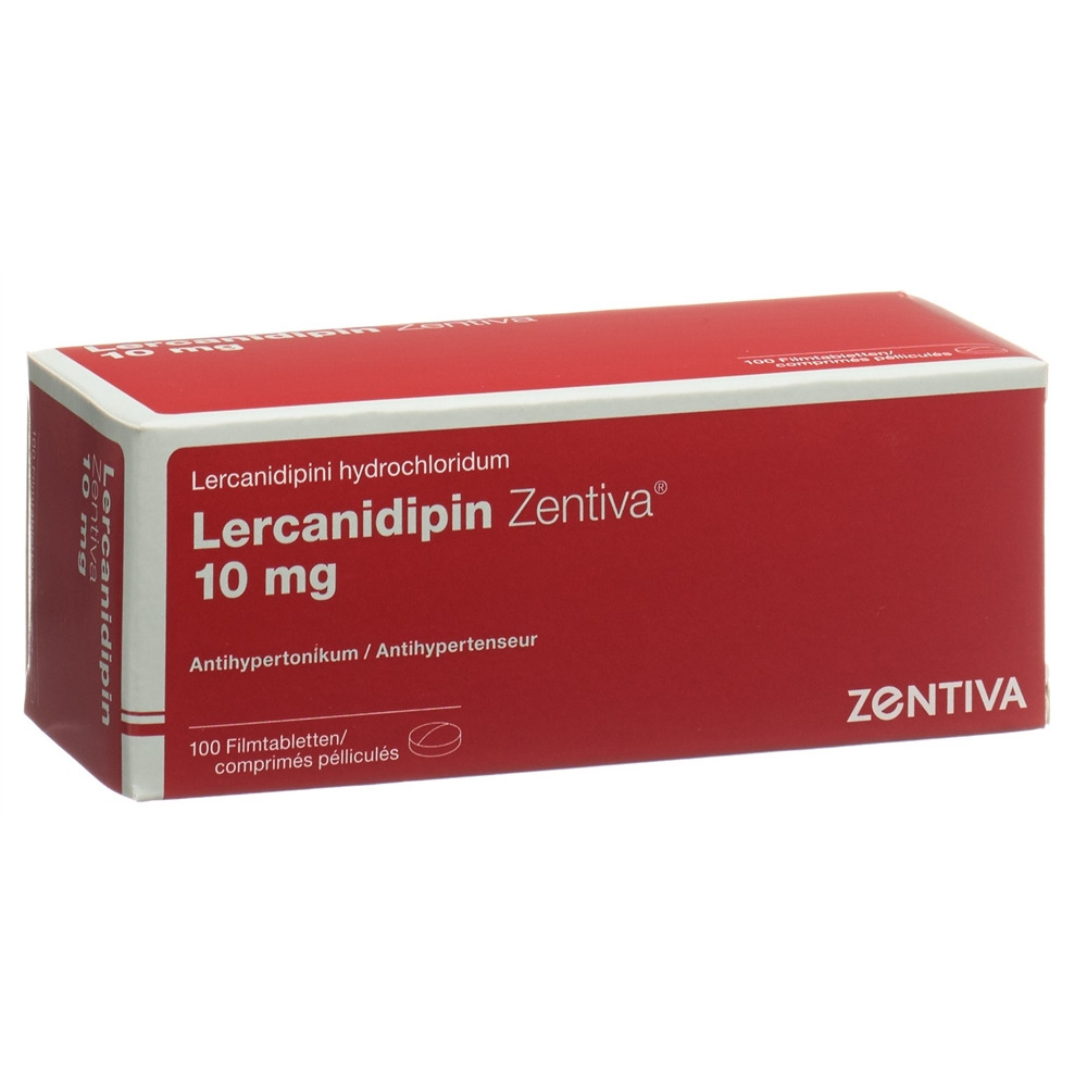 LERCANIDIPINE Zentiva 10 mg, image principale