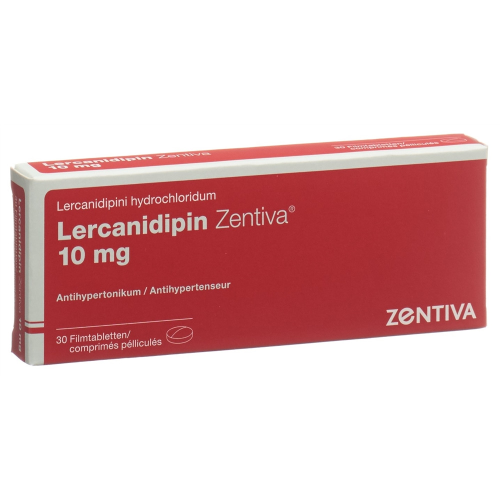 LERCANIDIPINE Zentiva 10 mg, image principale