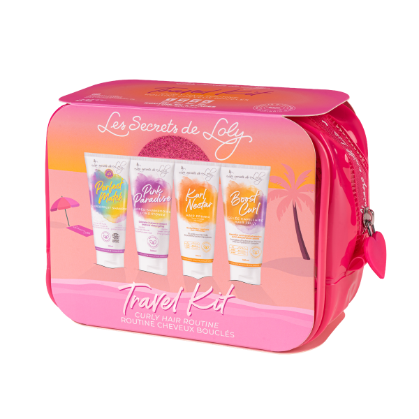 LES SECRETS DE LOLY trousse voyage boucles