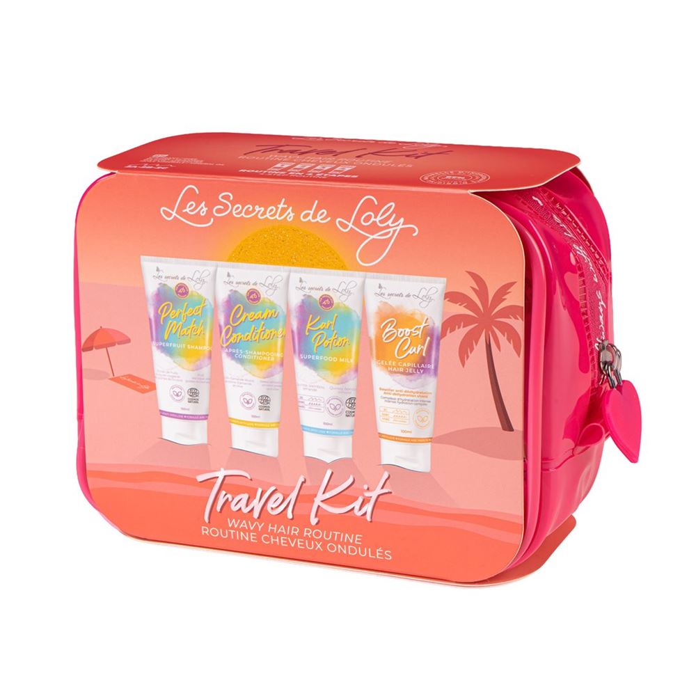 LES SECRETS DE LOLY trousse voyage ondules