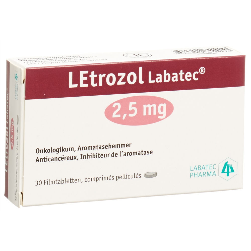 LETROZOLE Labatec 2.5 mg, image 2 sur 2