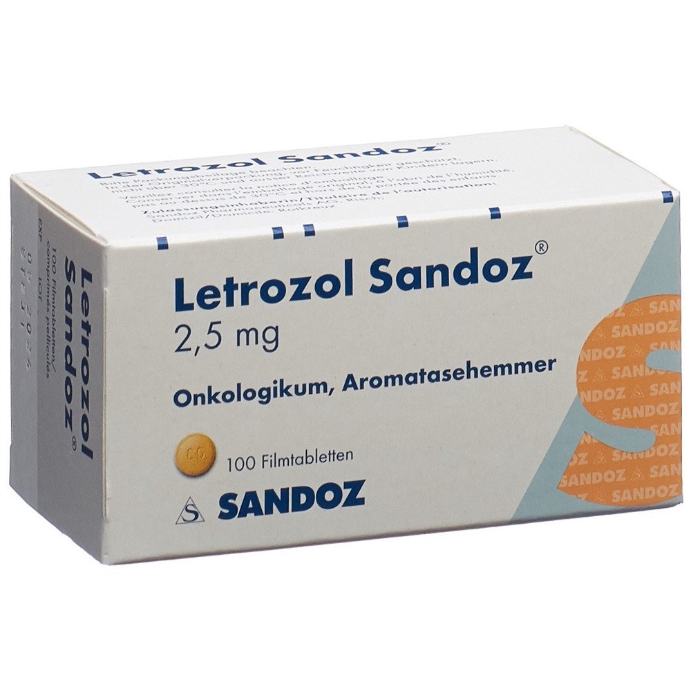 LETROZOLE Sandoz 2.5 mg, Hauptbild