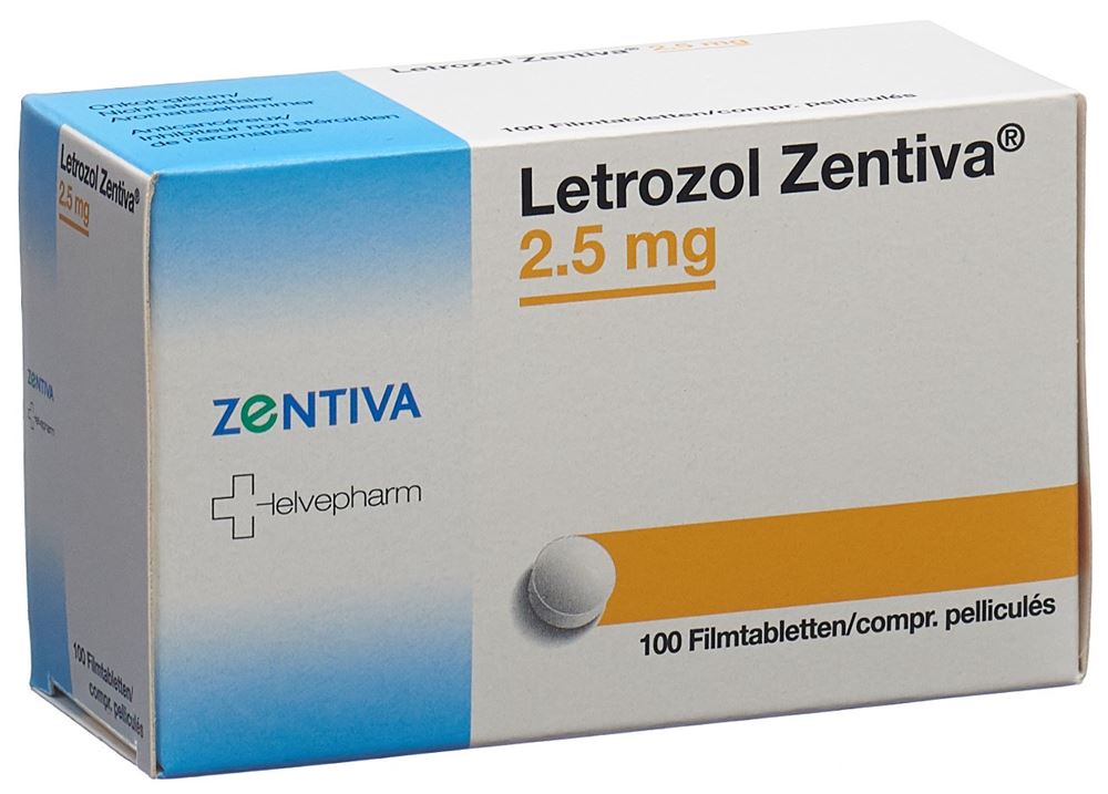 LETROZOLE Zentiva 2.5 mg, image principale