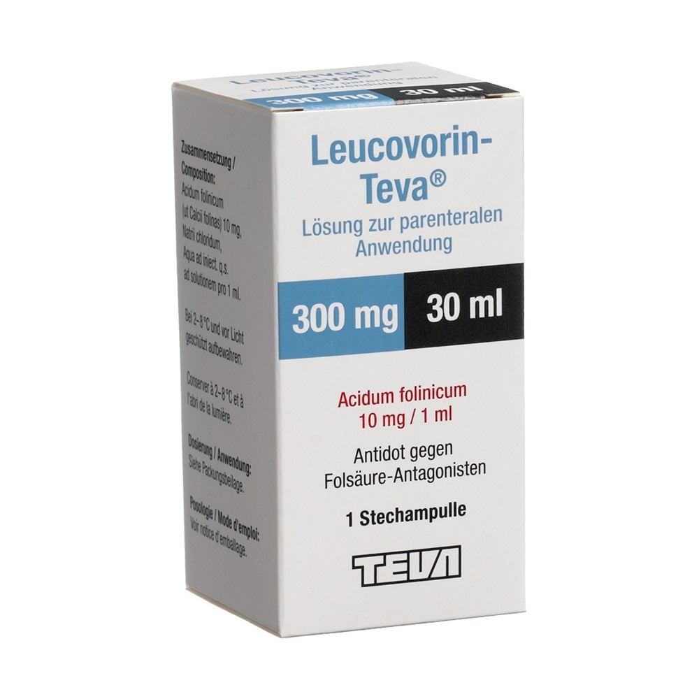 LEUCOVORIN Teva 300 mg/30ml, Hauptbild