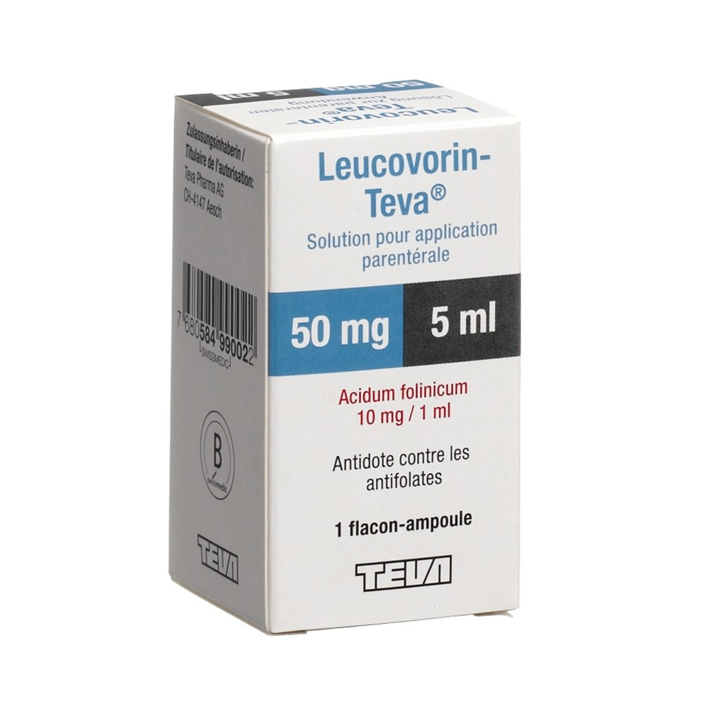 LEUCOVORIN Teva 50 mg/5ml, Bild 2 von 2