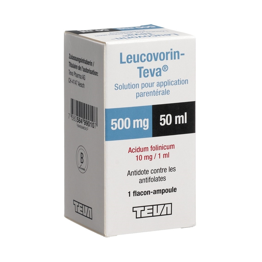 LEUCOVORIN Teva 500 MG/50ML, Bild 2 von 2