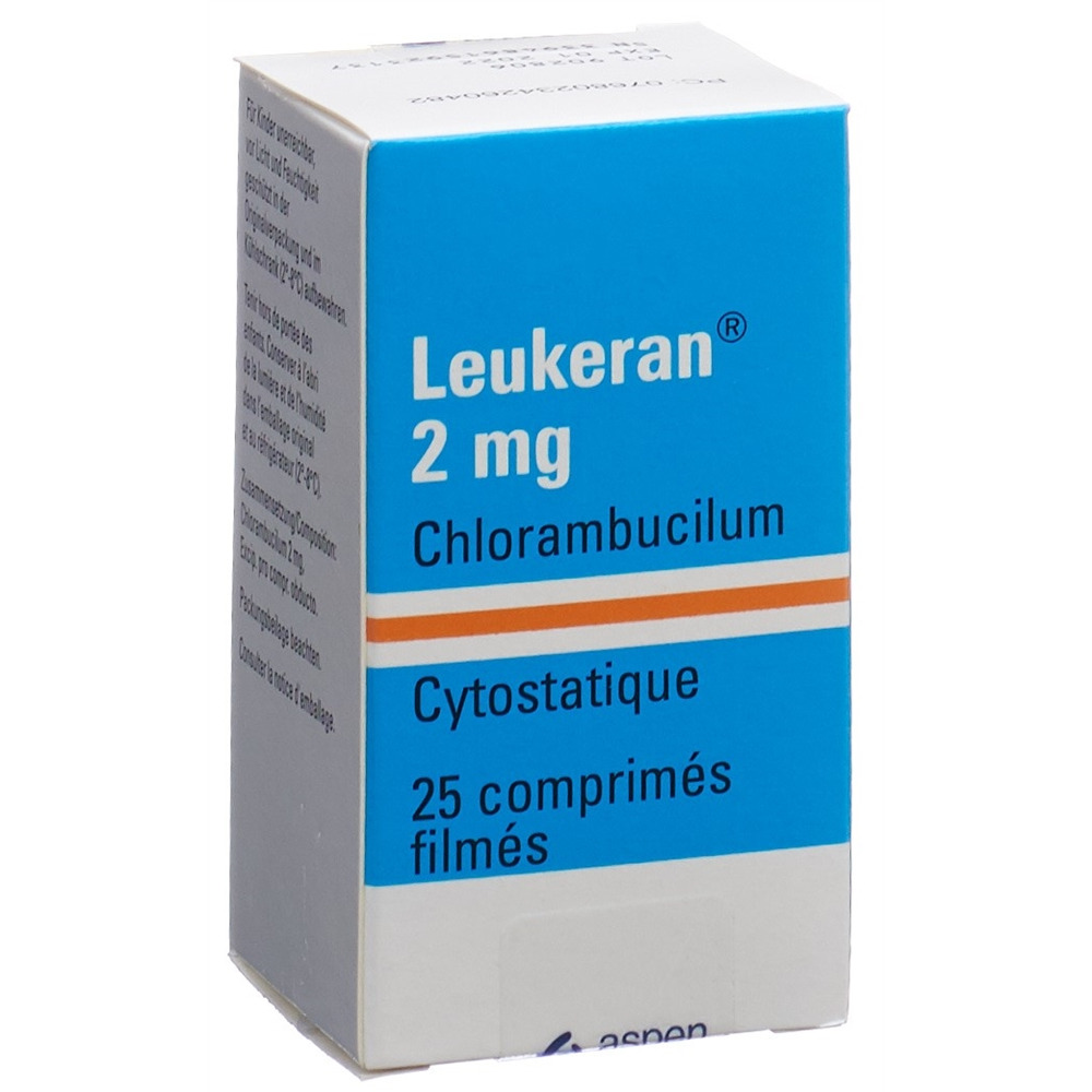 LEUKERAN cpr pell 2 mg fl 25 pce, image 2 sur 2