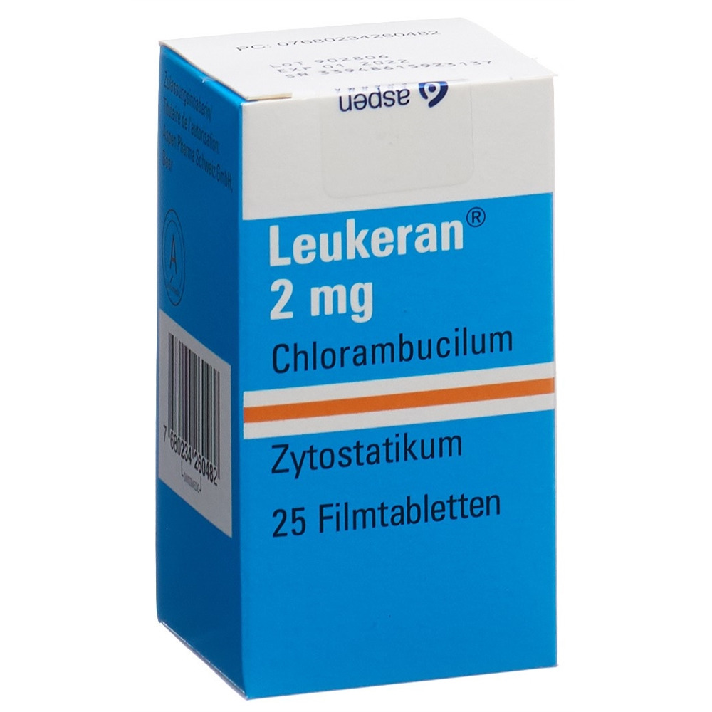 LEUKERAN Filmtabl 2 mg Fl 25 Stk, Hauptbild