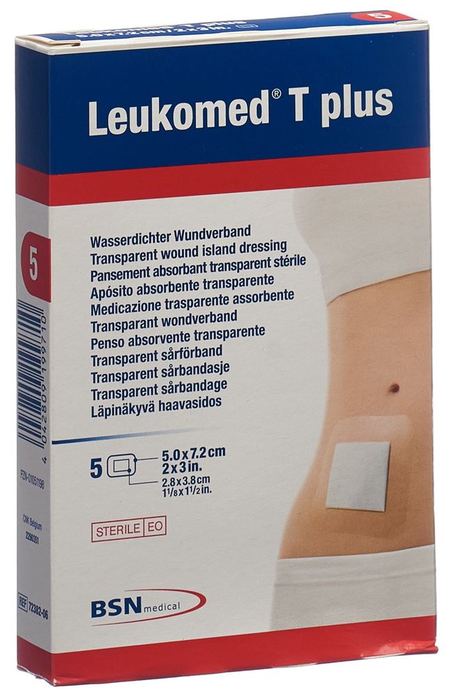 LEUKOMED T plus pansement absorbant transparent, image principale