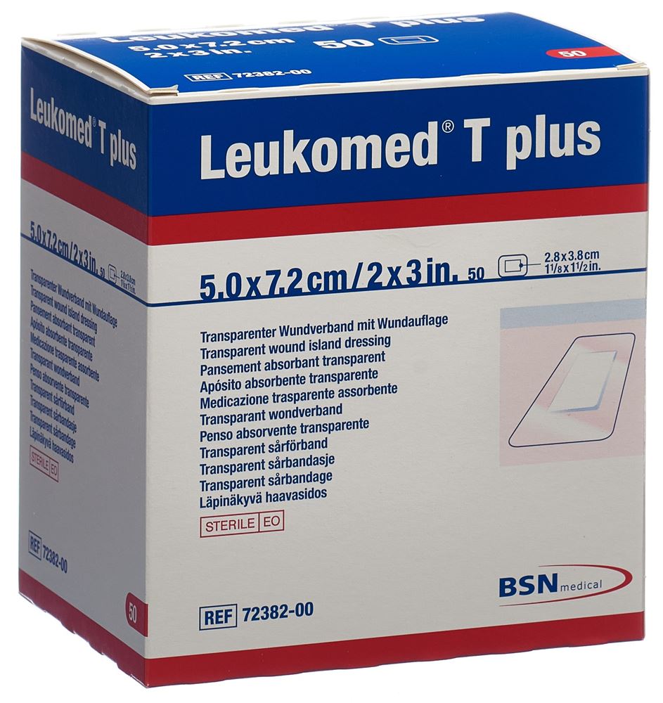 LEUKOMED T plus pansement absorbant transparent