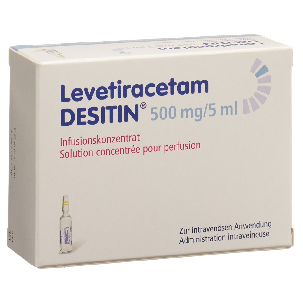 LEVETIRACETAM DESITIN 500 mg/5ml, image principale