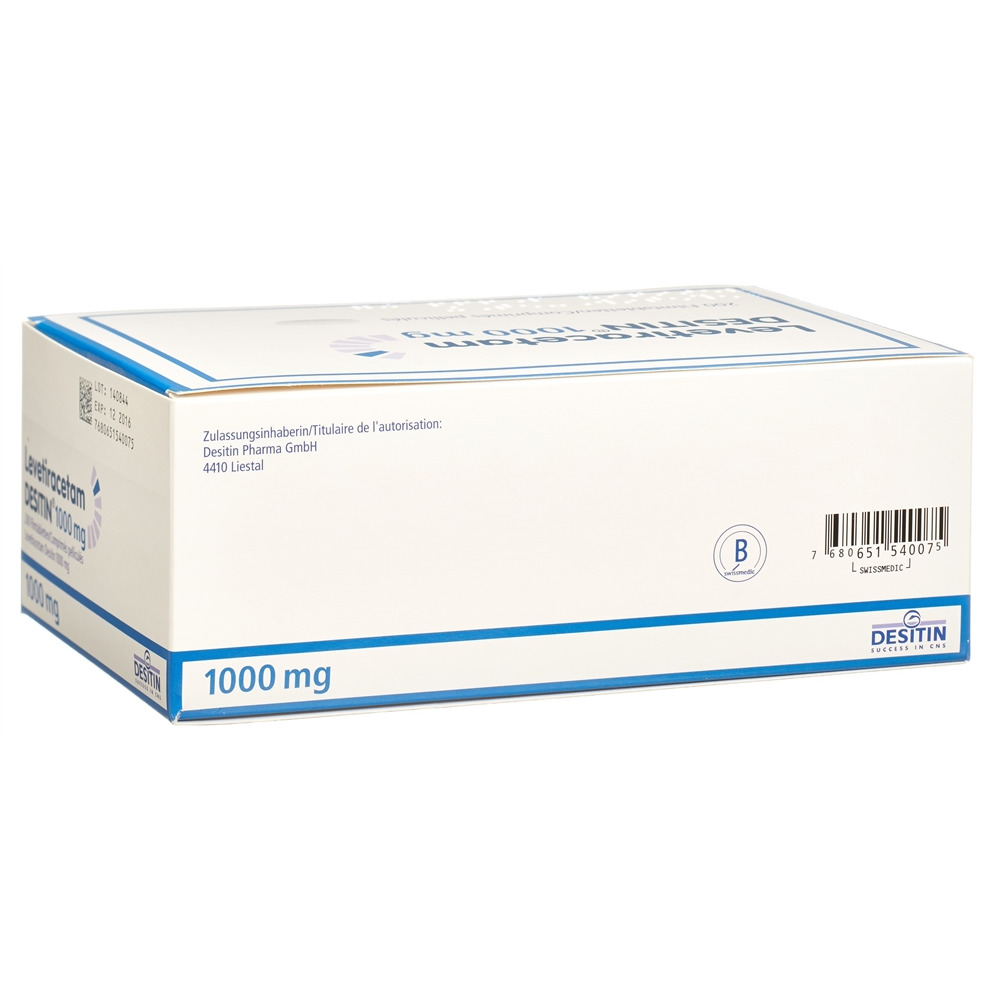 LEVETIRACETAM DESITIN 1000 mg, image 2 sur 2