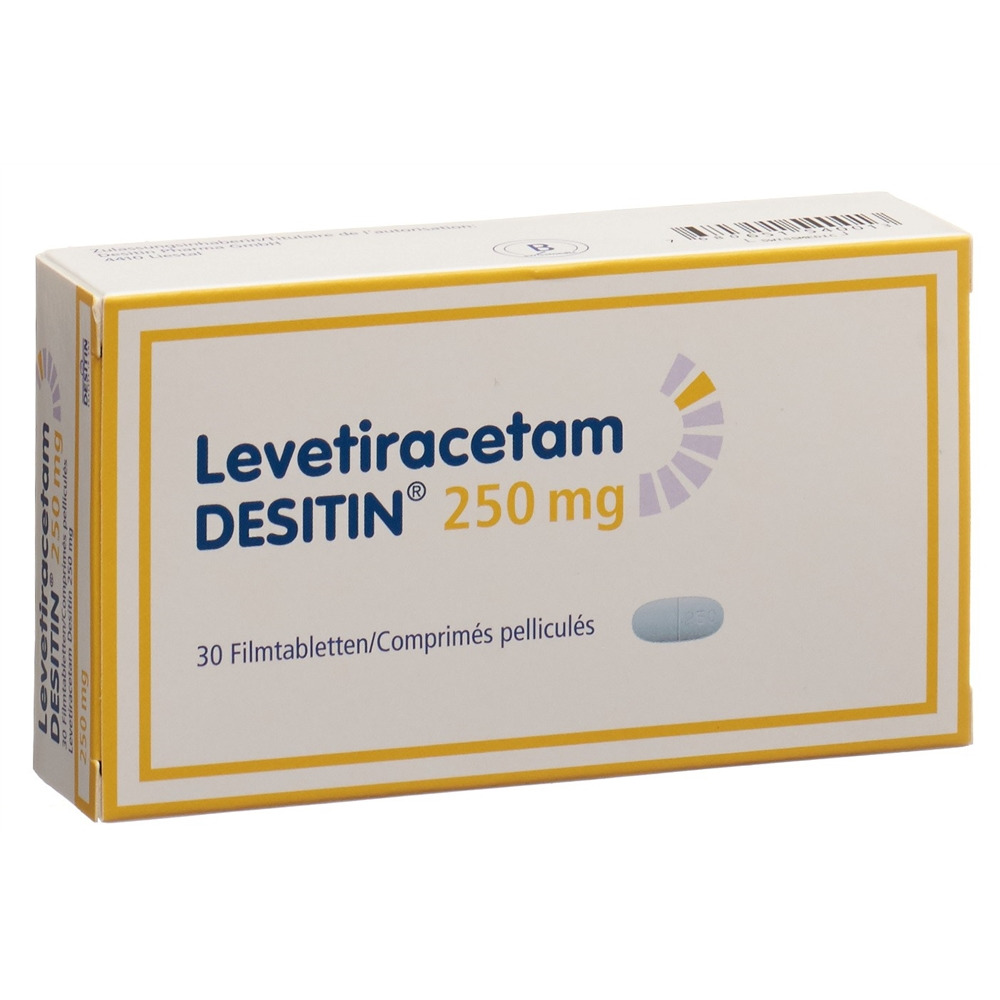 LEVETIRACETAM DESITIN 250 mg, image principale