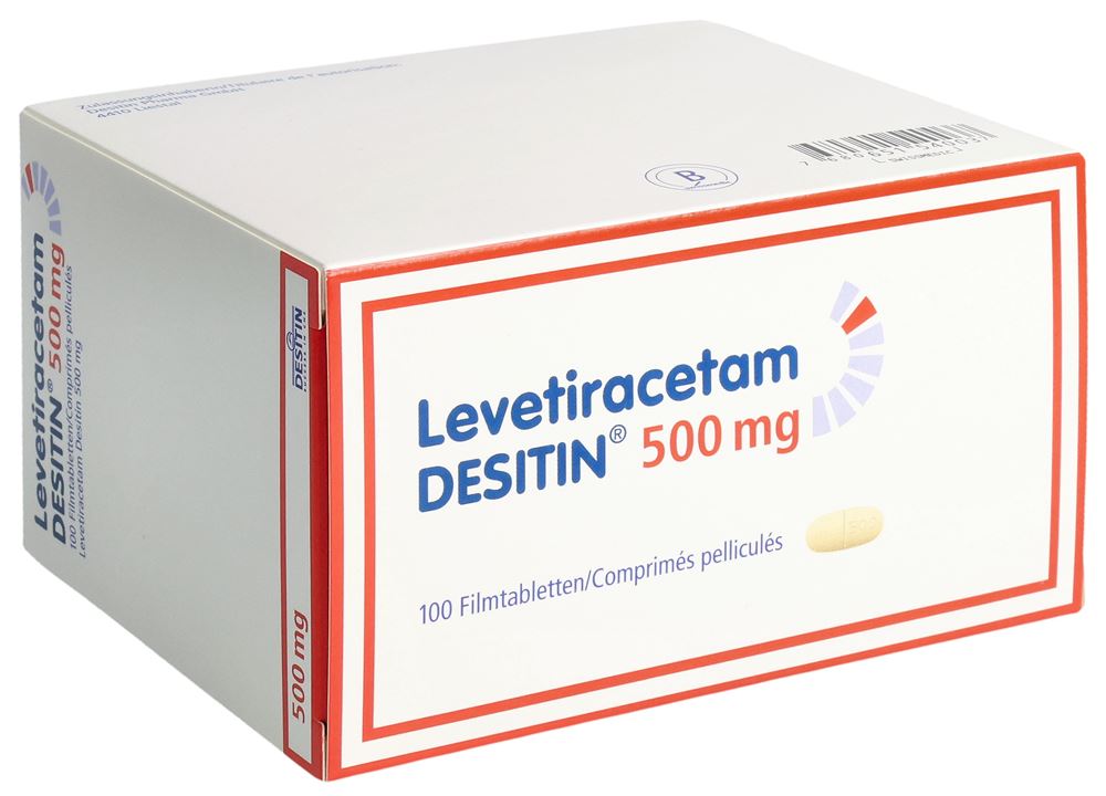 LEVETIRACETAM DESITIN 500 mg, image principale