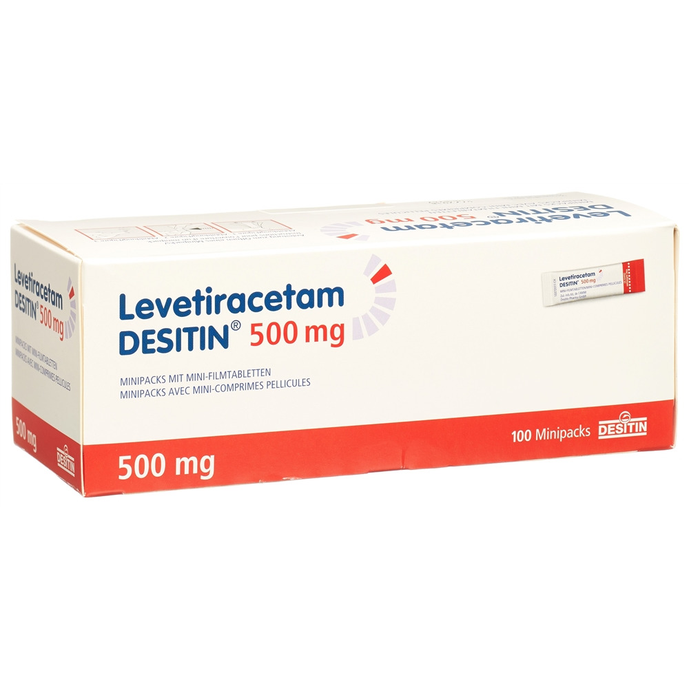 LEVETIRACETAM granulés pelliculés 500 mg, image 2 sur 2