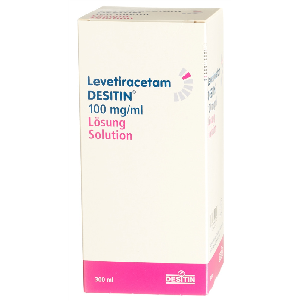 LEVETIRACETAM DESITIN 100 mg/ml, Hauptbild