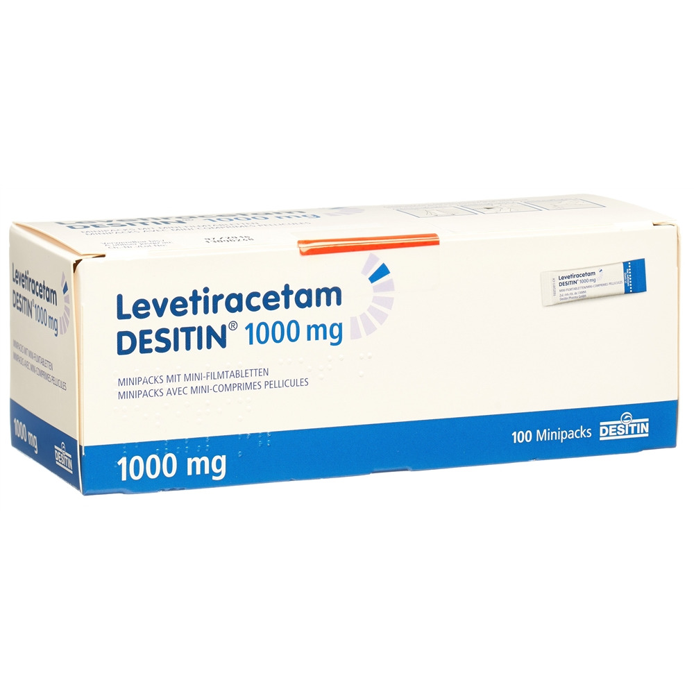 LEVETIRACETAM Minipacks avec mini-comprimés pelliculés 1000 mg, image principale