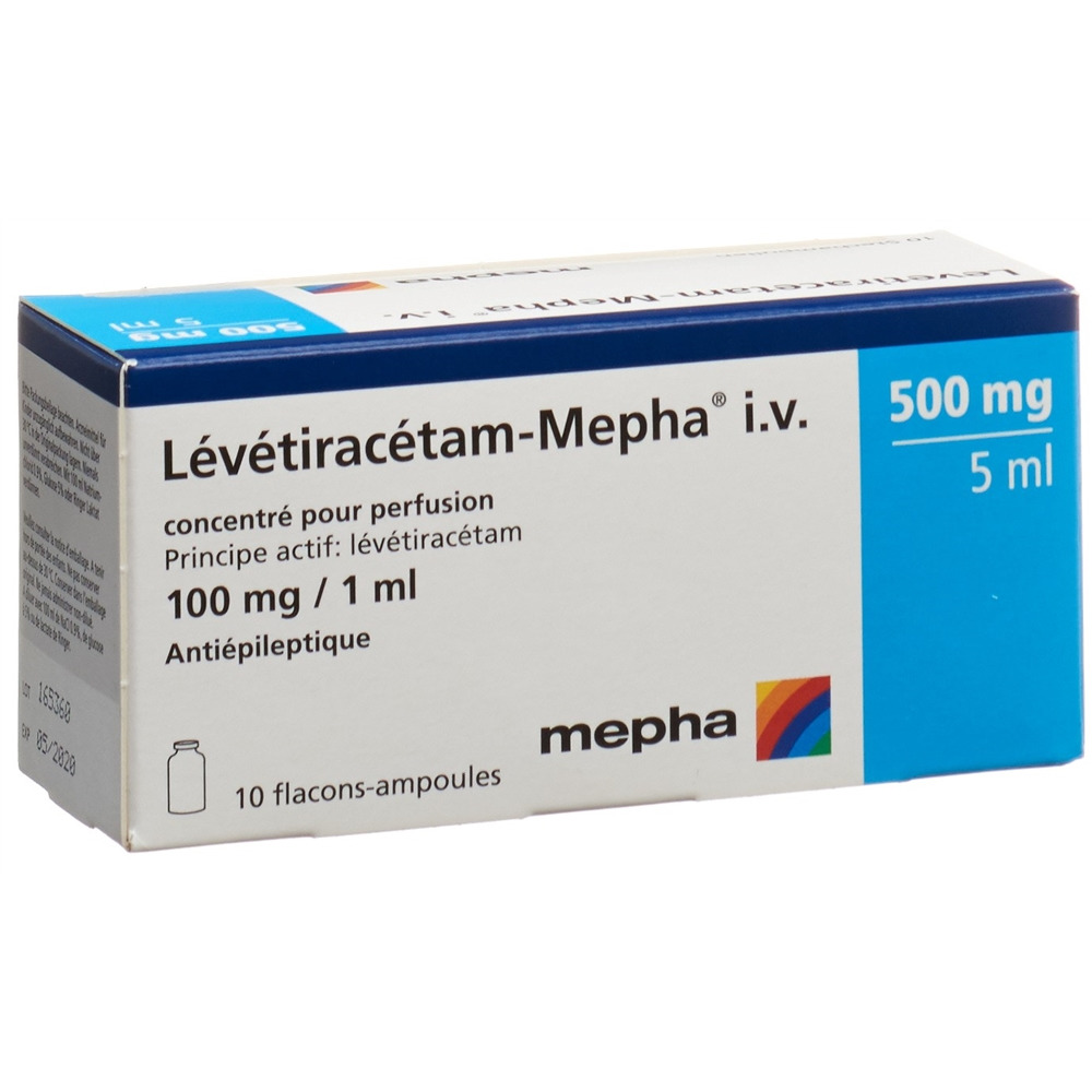 LEVETIRACETAM Mepha 500 mg/5ml, image 2 sur 2