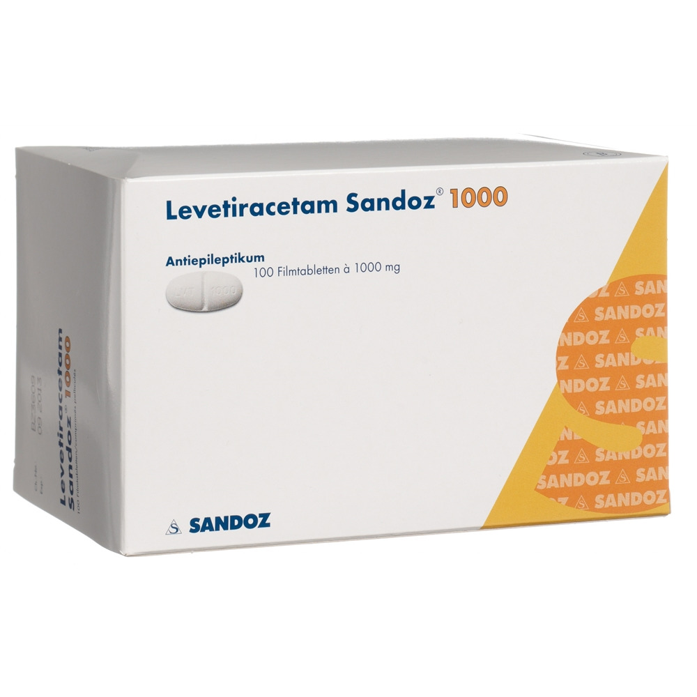 LEVETIRACETAM Sandoz 1000 mg, image principale