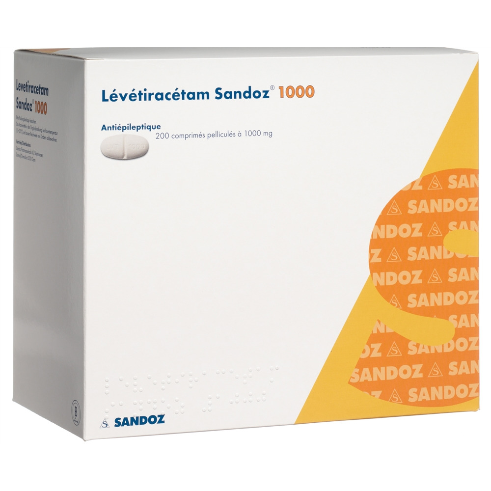 LEVETIRACETAM Sandoz 1000 mg, image 2 sur 2