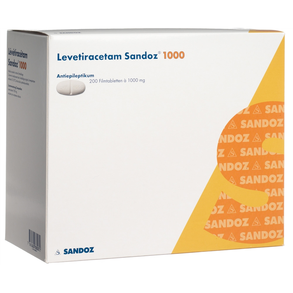 LEVETIRACETAM Sandoz 1000 mg, image principale