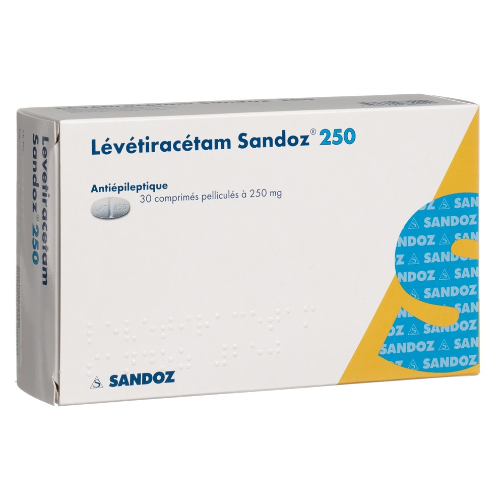 LEVETIRACETAM Sandoz 250 mg, image 2 sur 2