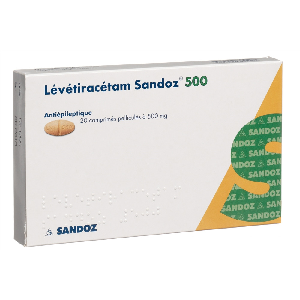 LEVETIRACETAM Sandoz 500 mg, Bild 2 von 2