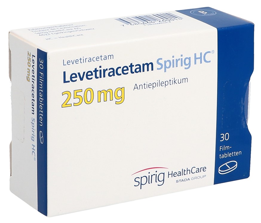 LEVETIRACETAM Spirig HC 250 mg, image principale