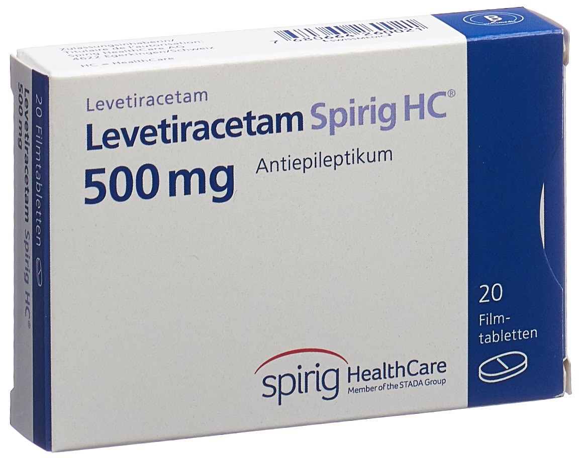 LEVETIRACETAM Spirig HC 500 mg, image principale