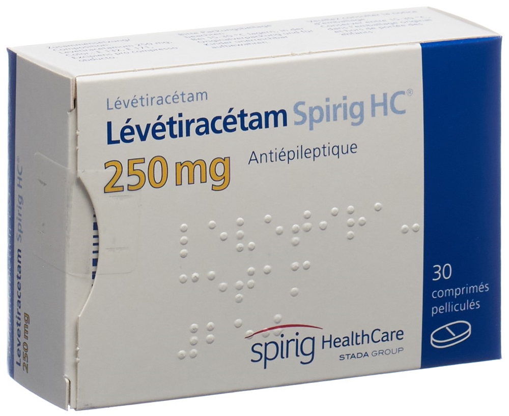 LEVETIRACETAM Spirig HC 250 mg, Bild 2 von 2