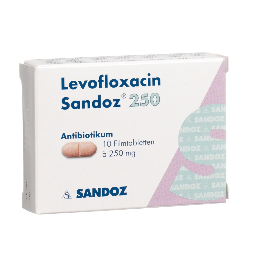 LEVOFLOXACINE Sandoz 250 mg, Hauptbild