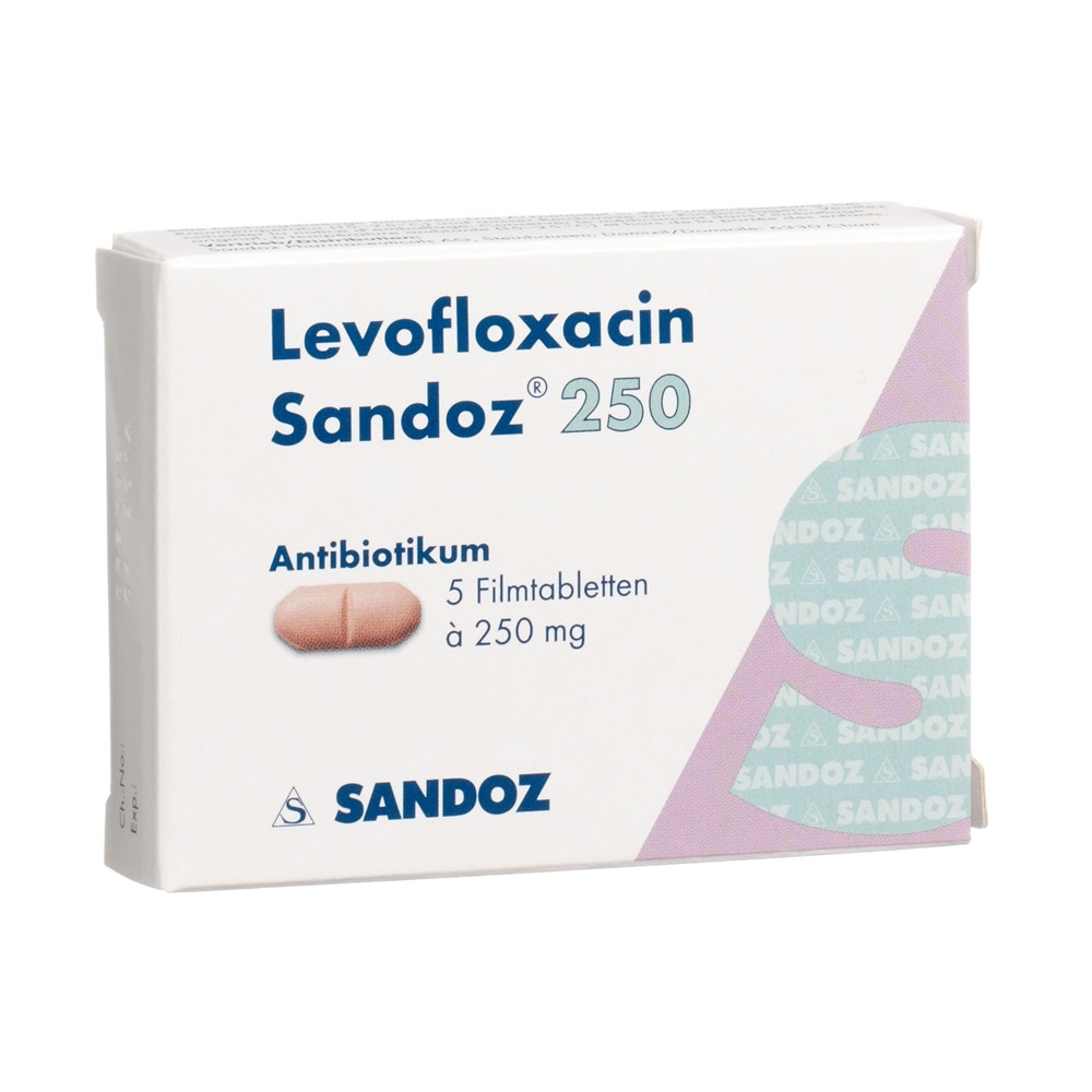 LEVOFLOXACINE Sandoz 250 mg, Hauptbild