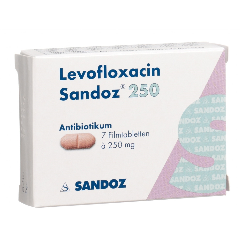 LEVOFLOXACINE Sandoz 250 mg, Hauptbild