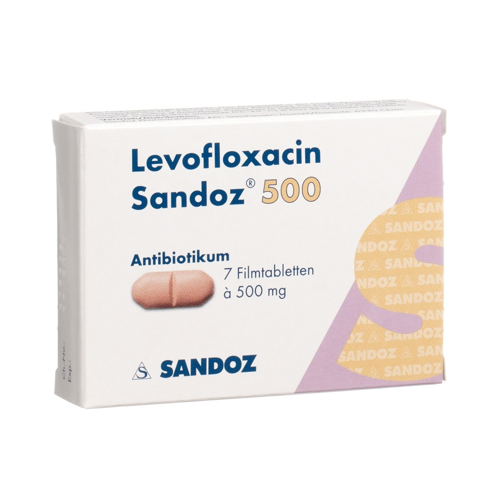 LEVOFLOXACINE Sandoz 500 mg, image principale