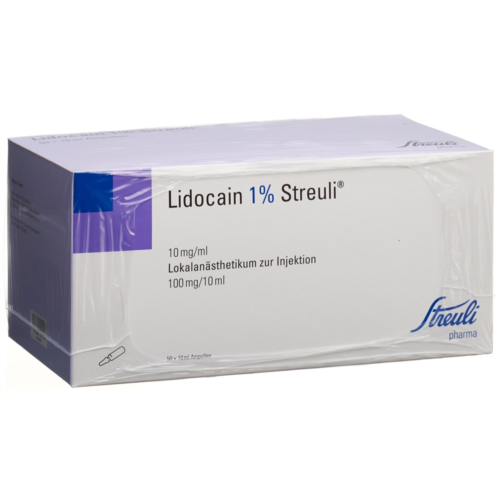 LIDOCAINE 1% 100 mg/10ml, Hauptbild