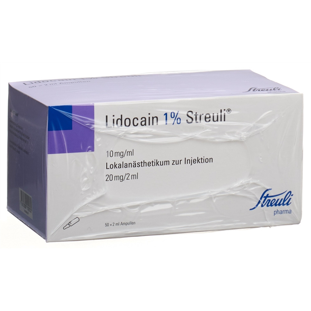 LIDOCAINE 1% 20 mg/2ml, Hauptbild