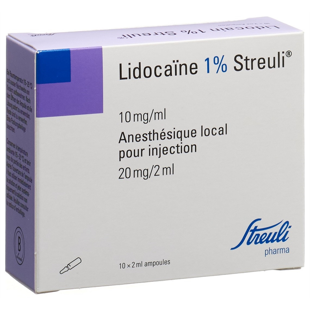 LIDOCAINE Streuli 20 mg/2ml, Bild 2 von 2