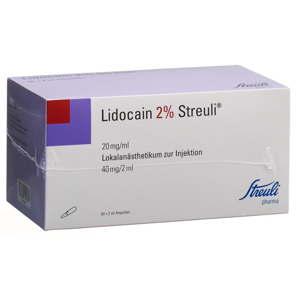 LIDOCAINE Streuli 40 mg/2ml, Hauptbild