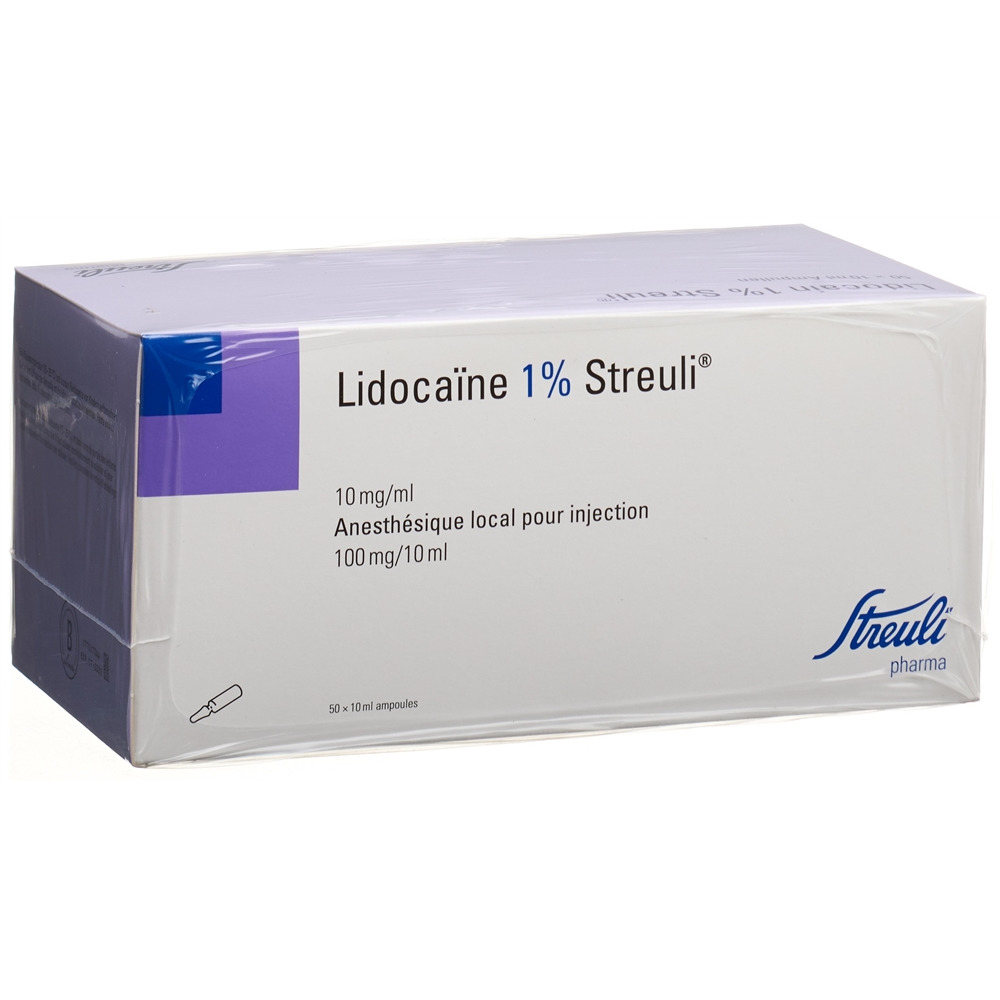 LIDOCAINE 1% 100 mg/10ml, image 2 sur 2