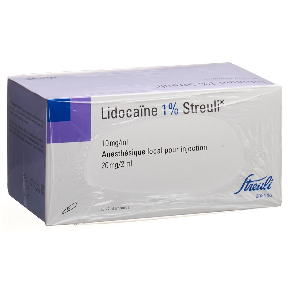 LIDOCAINE 1% 20 mg/2ml, image 2 sur 2