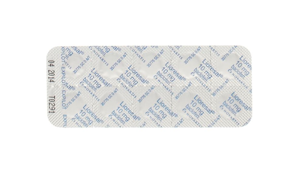 LIORESAL cpr 10 mg blist 200 pce, image 2 sur 2