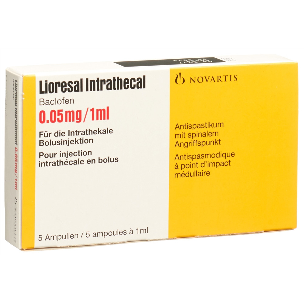 LIORESAL intrathecal 0.05 mg/ml, Hauptbild