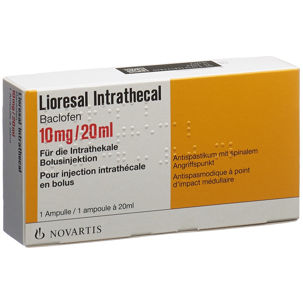 LIORESAL intrathecal 10 mg/20ml, Hauptbild