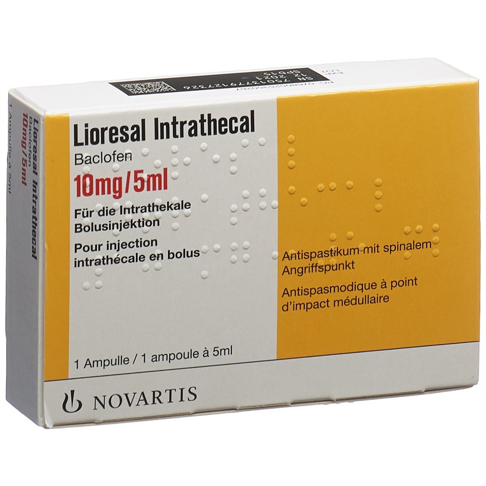 LIORESAL intrathecal 10 mg/5ml, Hauptbild