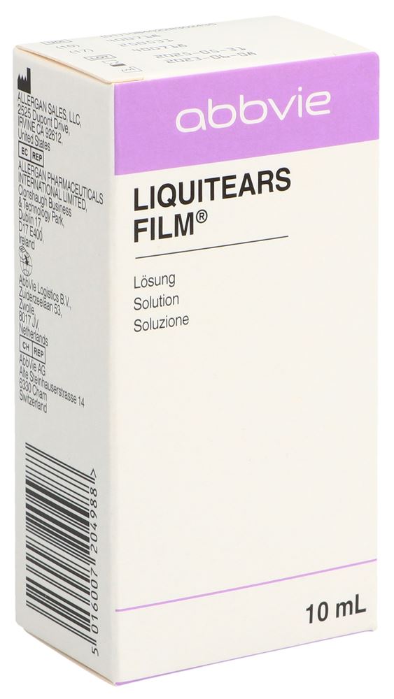 LIQUITEARS FILM Gtt Opht Tropffl 10 ml