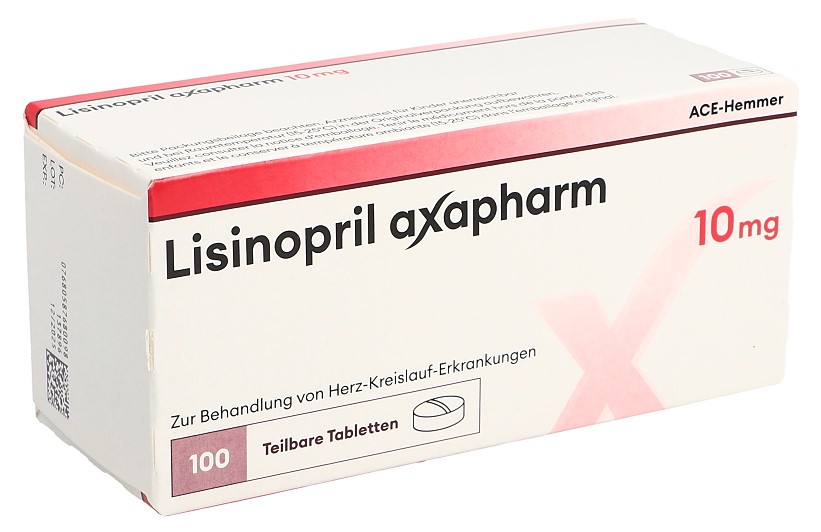 LISINOPRIL axapharm 10 mg, image principale